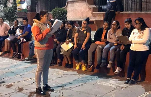 Demandan espacios recreativos en Cadereyta; piden respaldo de Antorcha