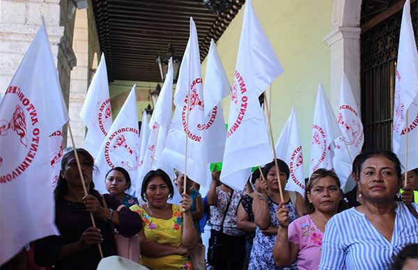 Se alistan dos mil antorchistas yucatecos para marchar en Mérida