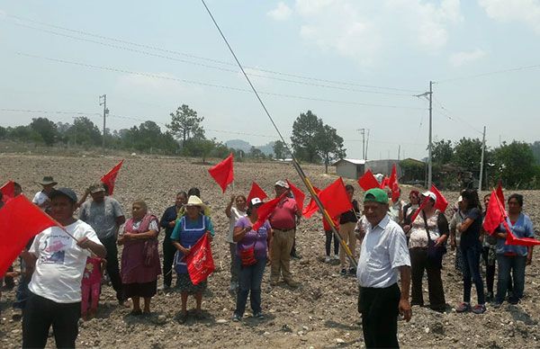 Por concluir obras de ampliación de energía eléctrica en Putla Villa de Guerrero