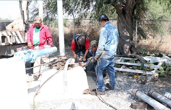 Se restablece servicio de agua potable en el Palmar 