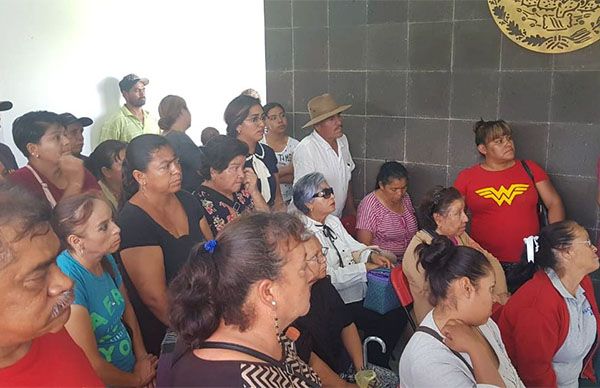 Habitantes de la colonia Fraternidad piden intervención de alcaldesa