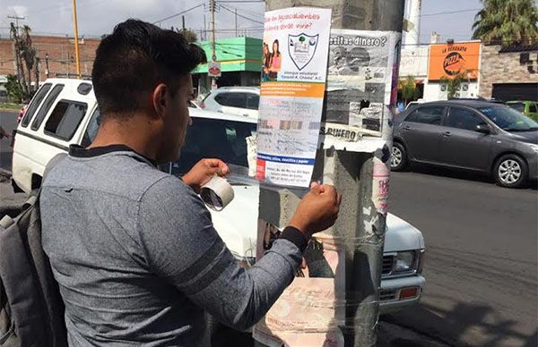 Moradores del albergue estudiantil comienzan la difusión de la casa 