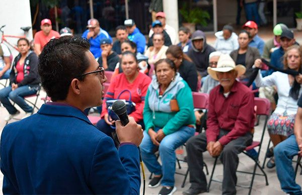 Celebra Secretaría del Migrante audiencia en Trancoso