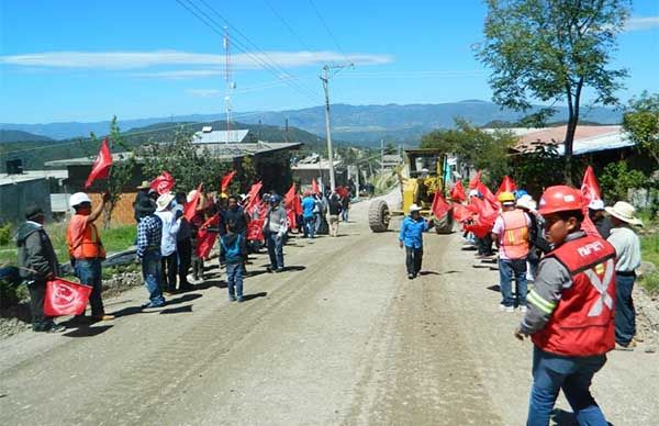 Servicios básicos para San Juan ñumi, fruto de la lucha organizada