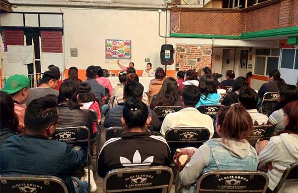 Antorchistas de Milpa Alta refrendan su compromiso con la lucha organizada