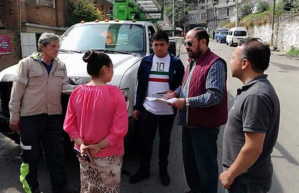 Realizan funcionarios recorrido gracias a Antorcha