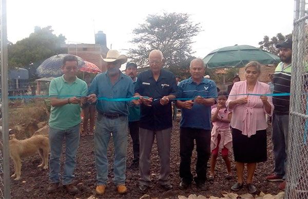 La organización y lucha de familias hizo posible la construcción de un tanque de agua