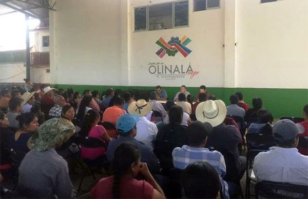 Se compromete alcalde de Olinalá a resolver demandas de Antorcha