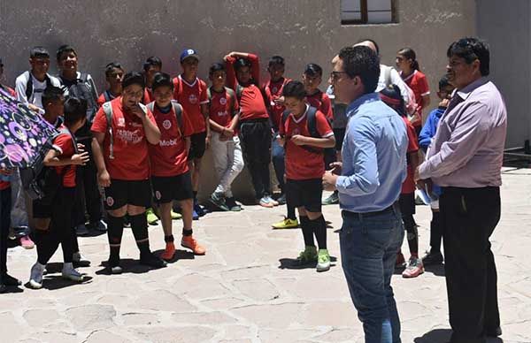 Participan jóvenes trancoseños en Copa Mineros 2019 