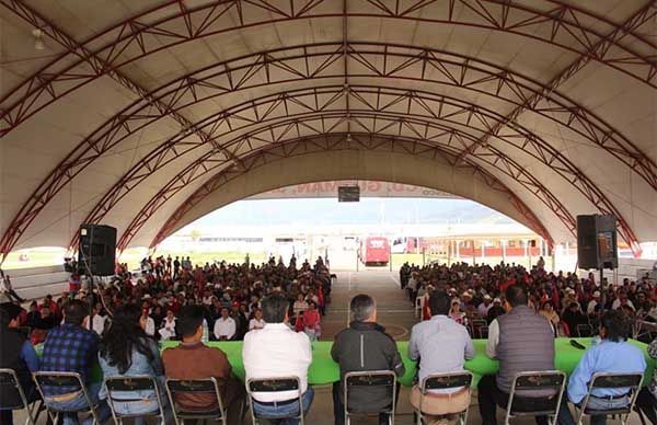 No hay más gigante en este país que el pueblo educado y organizado:  Omar Carreón