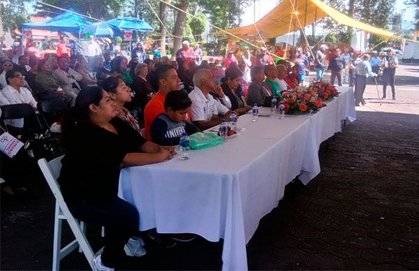 La nueva Coordinación Territorial  antorchista de San Pedro Tláhuac presenta su plan de trabajo