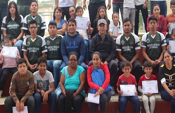 Culmina curso vacacional Leopardos 2019 en el IDSDM.