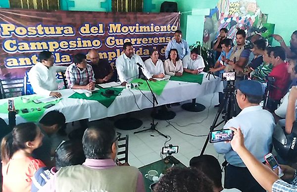 Movimiento Campesino Guerrerense seguirá pugnando por fertilizante