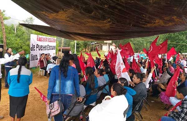 Tras décadas sin luz, hoy su lucha organizada rindió frutos  