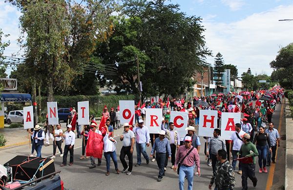 Huajuapan participará con delegación de 700 antorchistas en marcha estatal