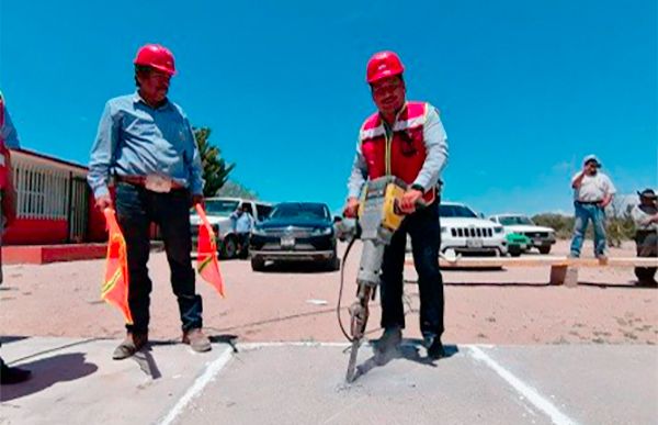 Avanzan en infraestructura educativa en Mexquitic de Carmona