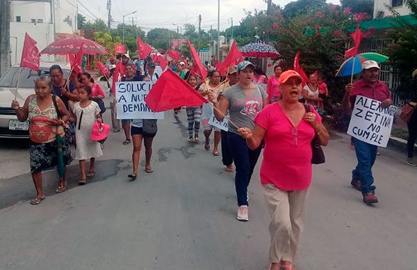 ¿Por qué marcharon los antorchistas de Bacalar?