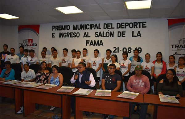 Presenta Consejo Municipal del Deporte, convocatorias al salón de la fama y premio municipal del deporte