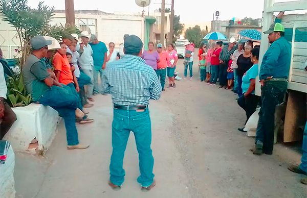 Antorcha entrega semilla a 90 productores de Simón Bolívar