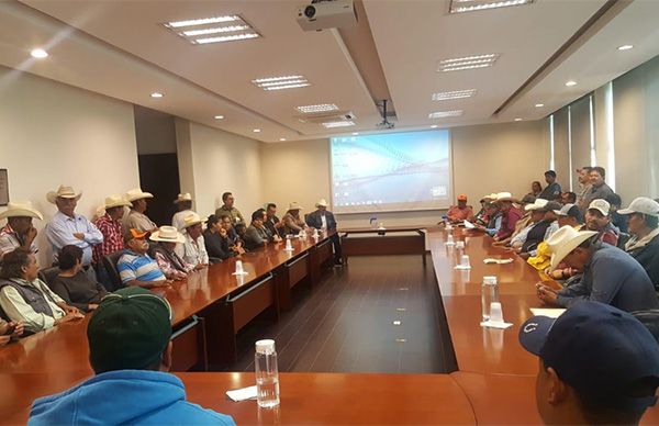 Participa Antorcha en reuniones con la Secretaría del Campo