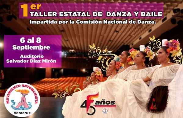 Realizará Antorcha Veracruz primer taller estatal de danza y baile