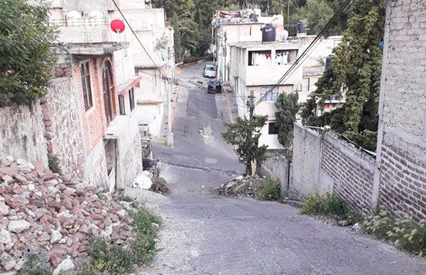 Colonia El Tubo de GAM inicia con Antorcha el camino hacia el progreso