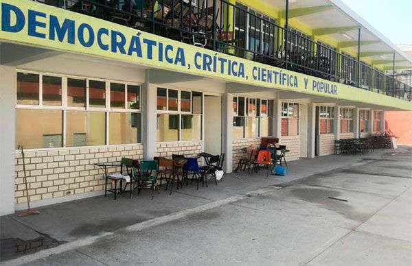 Secundaria Wenceslao Victoria de GAM logra mantenimiento para  su plantel educativo