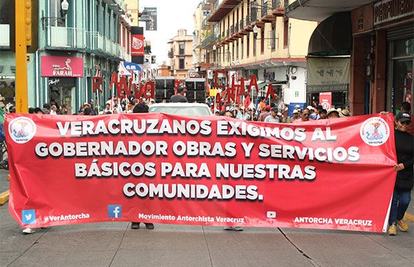 Marchan hoy 10 mil antorchistas en Xalapa