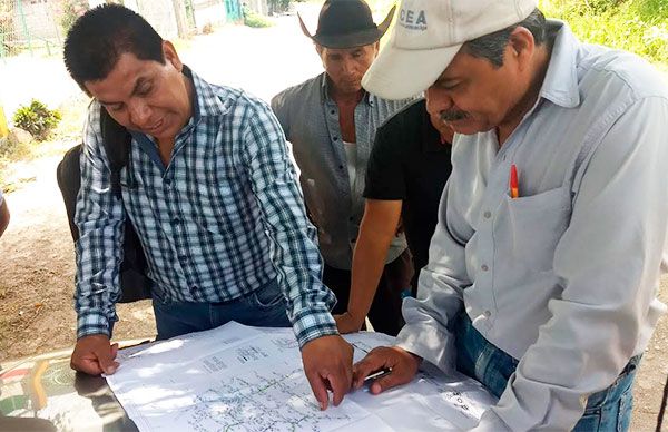 Antorchistas y Ceagua realizan recorridos para lograr infraestructura hidráulica 