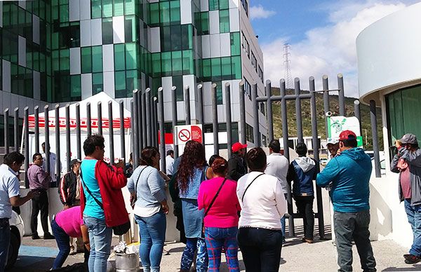 Cientos de campesinos del Altiplano potosino acudieron a la SS para solicitar apoyos