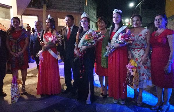 Colonia Gerardo Pérez promueve Fiestas Patrias y coronación a sus reinas