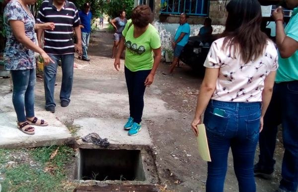 Gestión antorchista da solución al problema de drenaje en la colonia La Esperanza