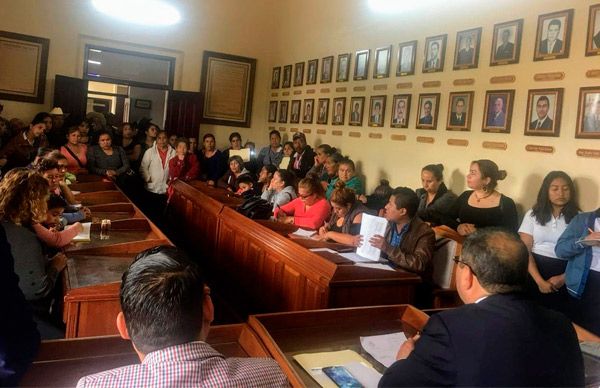 Se refuerzan compromisos del ayuntamiento de Hidalgo con ciudadanos organizados