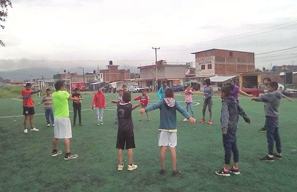 Equipos de fútbol uruapenses se preparan para participar en Eliminatoria Estatal del Movimiento Antorchista