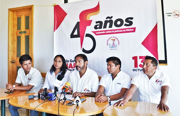 60 mil antorchistas participarán en 45 Aniversario de Antorcha en el Sureste 