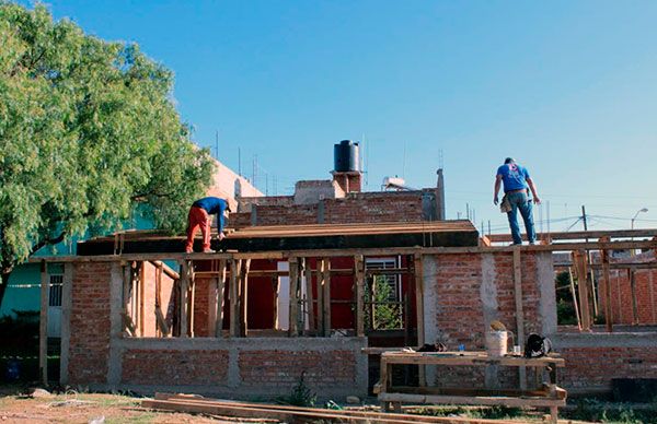 Continúan los trabajos en Jardín de Niños Aquiles Córdova Morán de colonia  La Antorcha