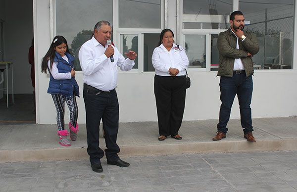 Se realizó inauguración de obra en el municipio de Charcas 