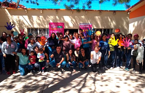 Realizan taller de manejo de emociones en escuela de Villa de Ramos