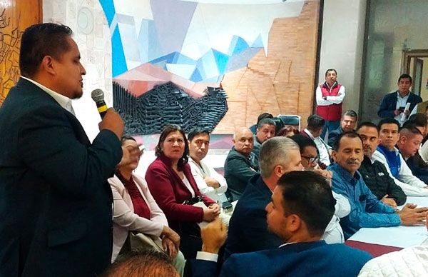 Se suma alcalde César Ortiz en llamado a la federación por mayor presupuesto