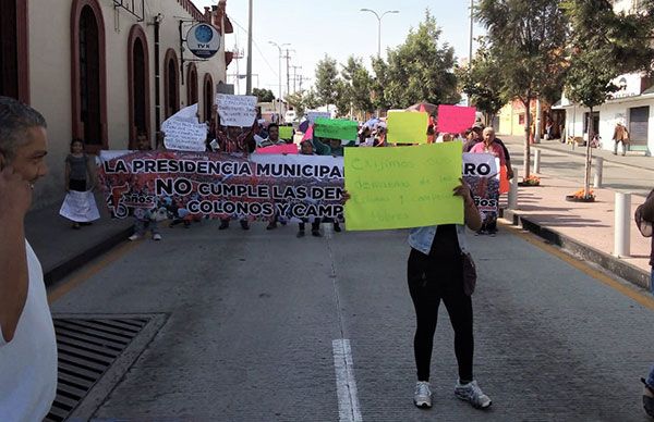 Zitacuarenses no detendrán sus protestas hasta ser atendidos por el presidente municipal