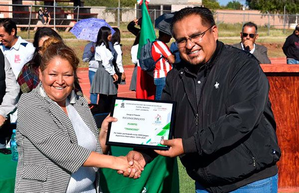 Destaca COBAEZ Trancoso en encuentro deportivo de la región