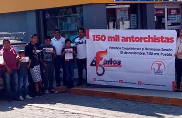 Asistirán de Altepexi y Zinacatepec a 45 Aniversario de Antorcha