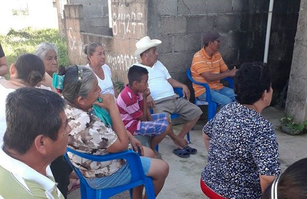 Eligen democráticamente a jefes de manzana en la colonia Clara Córdova Morán