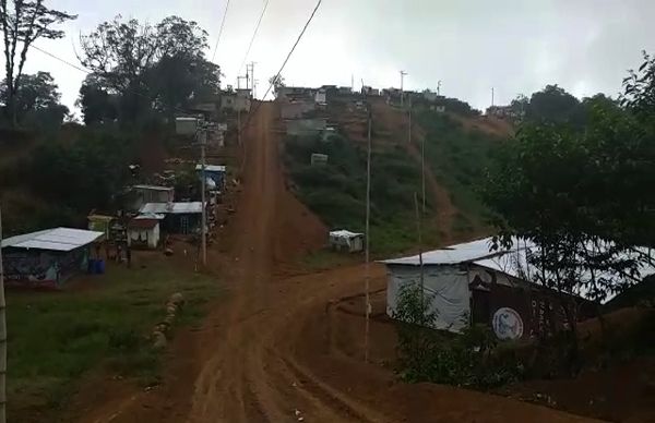 Vecinos de la colonia Humberto Aguirre, exigen recursos para red de agua potable