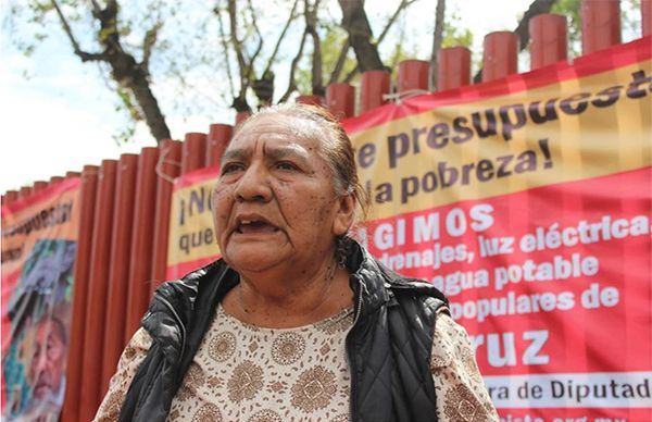 El pueblo está siendo golpeado por la 4T: campesina veracruzana