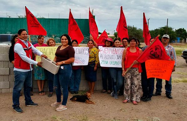 En Paredón Colorado y Ley Echeverría reciben block 