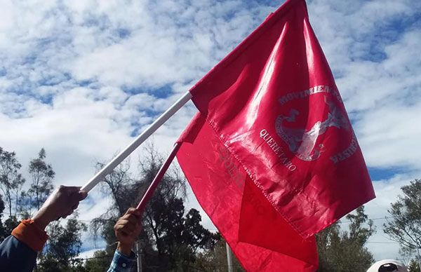 Antorchistas queretanos presentes en la Cámara de Diputados