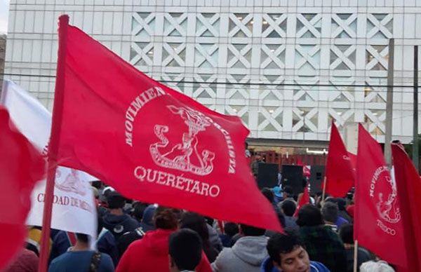 Solidaridad a plantón antorchista en San Lázaro, no al recorte, sí a obras y acciones 