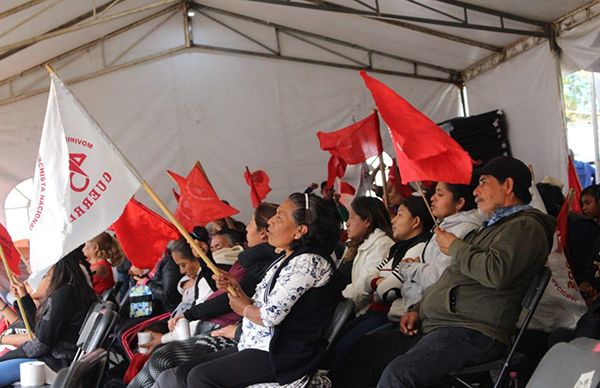 Queremos que los impuestos se regresen en obras al pueblo: manifestante