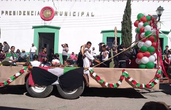 Festejan la Revolución Mexicana en Villa de Ramos